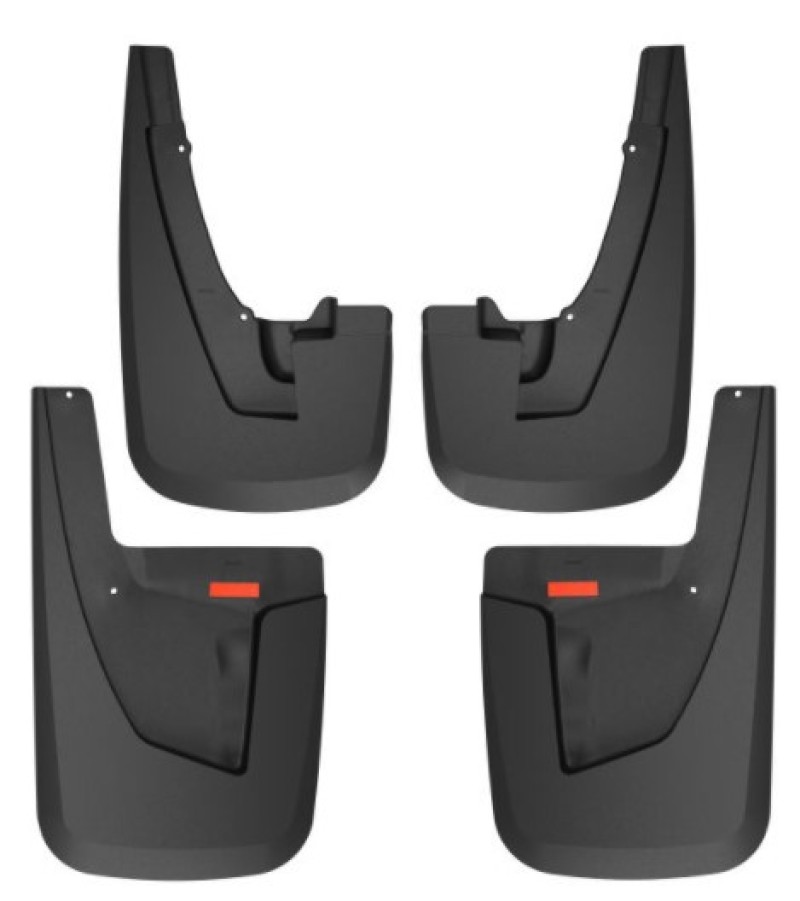 RAM 2500 Mud Guards - Front + Rear - Husky Liners - Custom Contoured - Black - `19-`22